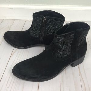 Fraîche Black Booties with Studs size 38
